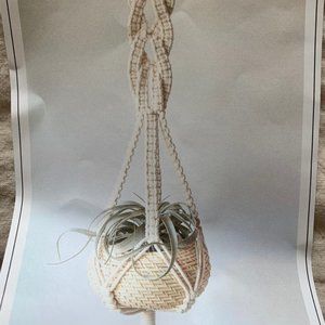 Macrame Plant Hanger Boho Chic Bohemian Home Decor